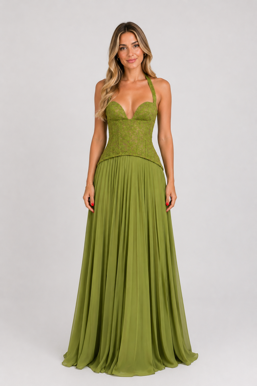 Hallie Maxi Vestido