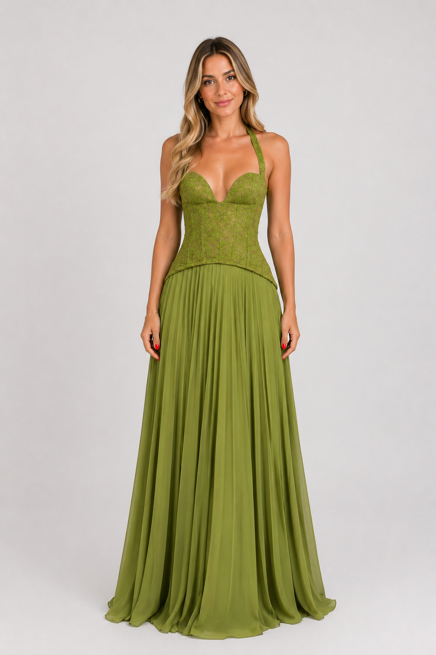 Hallie Maxi Vestido