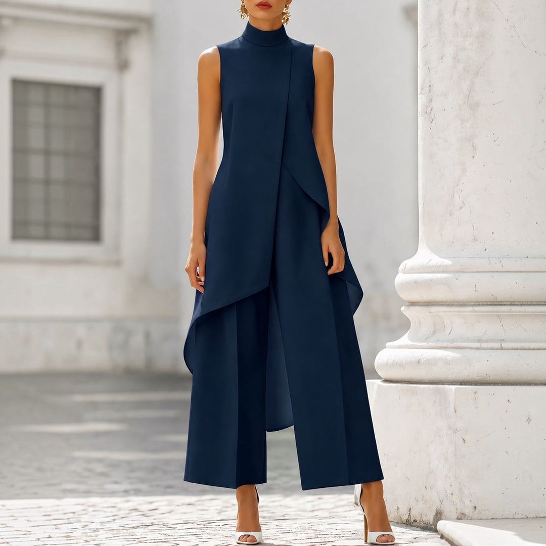 Conjunto Aurelia – Top Cascada y Pantalón Ancho