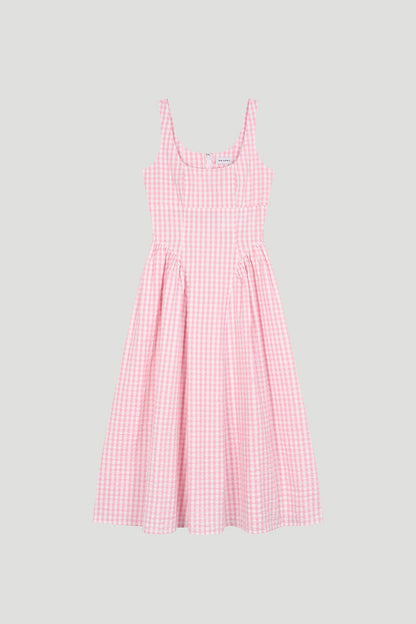 Vestido Arwen de Línea A en Rosa