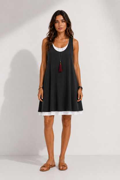 Vestido Midi Fluido Aura
