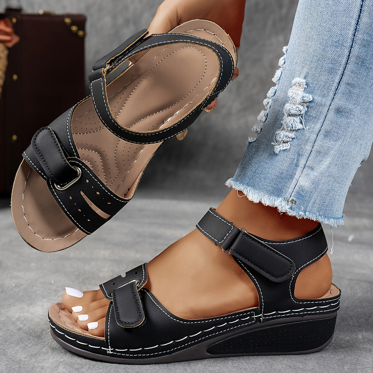Sandalias Confort Ella | EVANIA