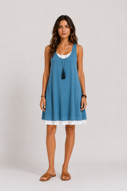 Vestido Midi Fluido Aura