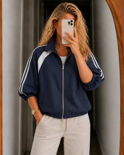 Chaqueta bomber corta
