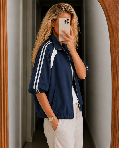 Chaqueta bomber corta