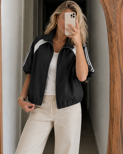 Chaqueta bomber corta