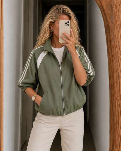 Chaqueta bomber corta