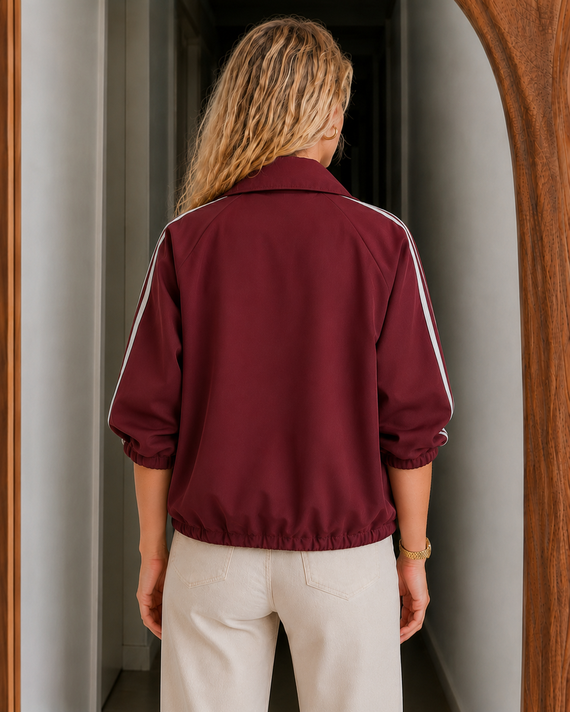 Chaqueta bomber corta