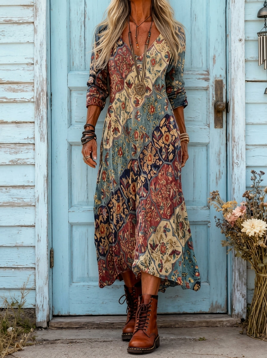 Lydia | Vestido fluido de corte holgado