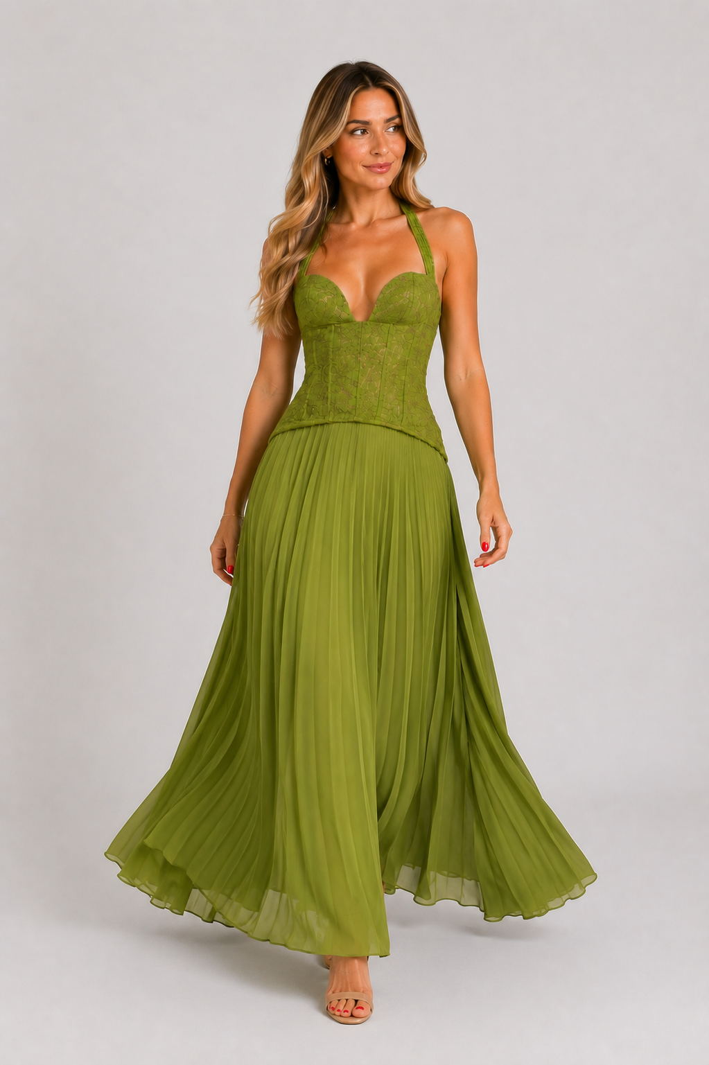 Hallie Maxi Vestido